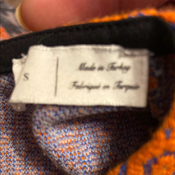 Orange and Black Floral Tank Top - Picture 7 of 7